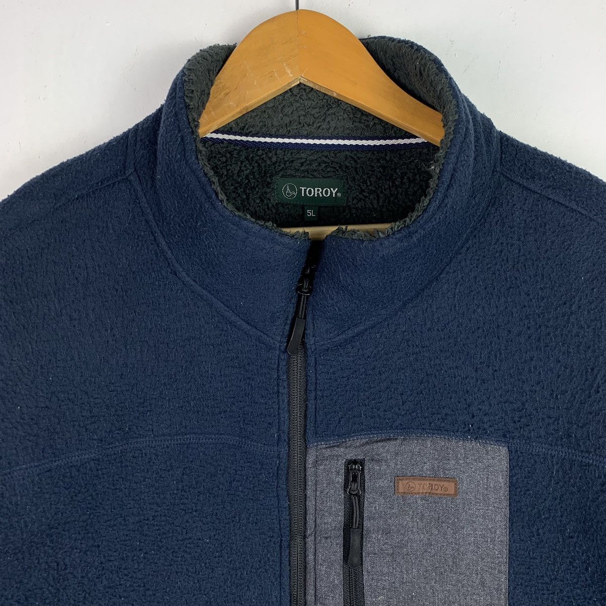 Japanese Brand Vintage Toroy Jacket Lining Sherpa Size US XXL / EU 58 / 5 - 2 Thumbnail