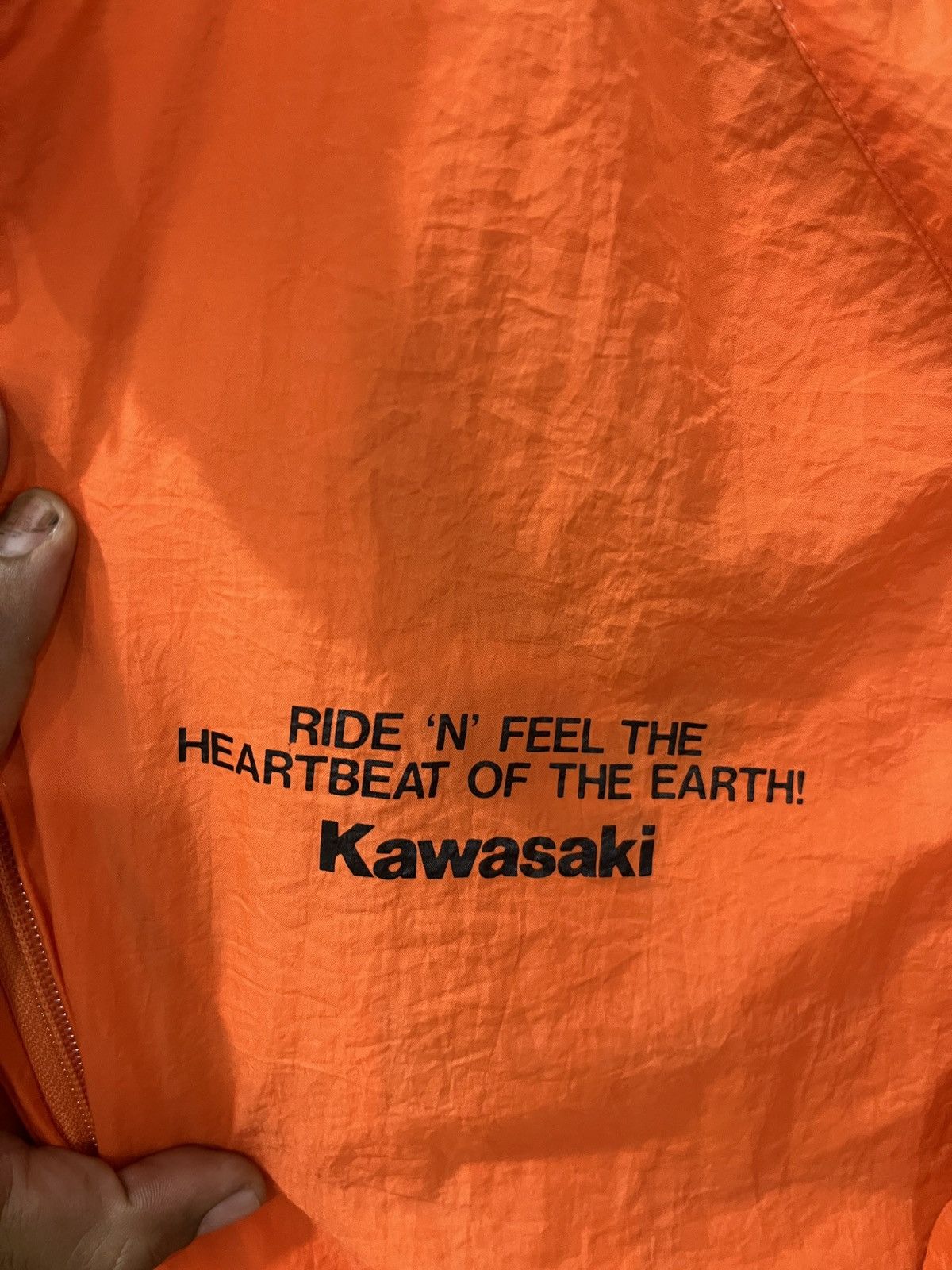 Vintage (Vvvv)💣🔥VTG KAWASAKI RACING Size US M / EU 48-50 / 2 - 5 Thumbnail