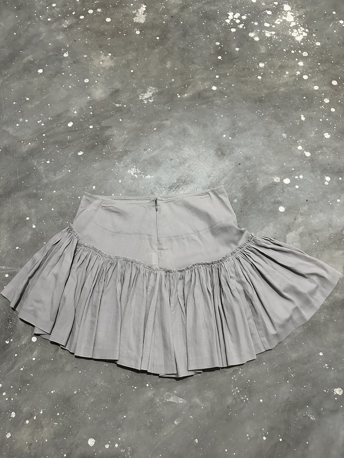 Issey Miyake × Zucca Zucca by Issey Miyake Asymmetric Mini Skirt Size 29" - 6 Thumbnail