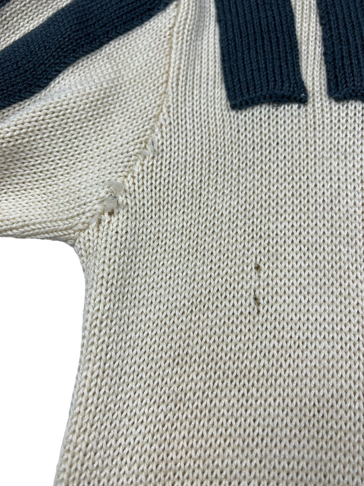 Giorgio Armani Vintage Giorgio Armani Neve AW02 Hybrid Knit Sweater Size US M / EU 48-50 / 2 - 11 Thumbnail