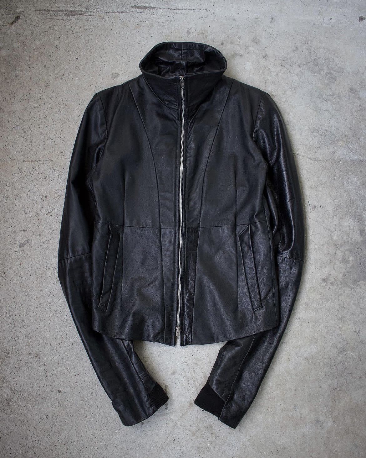 Ekam Early 2000's Lambskin Leather Rider Jacket | Grailed