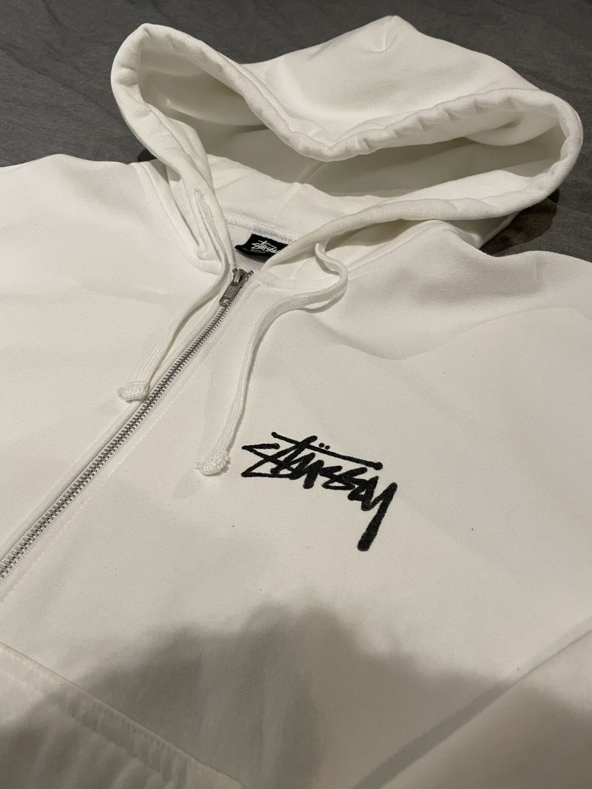 トップス Stussy hoodie white Buy Stussy Big Stock Hoodie 'White' - 1924843 WHIT | GOAT