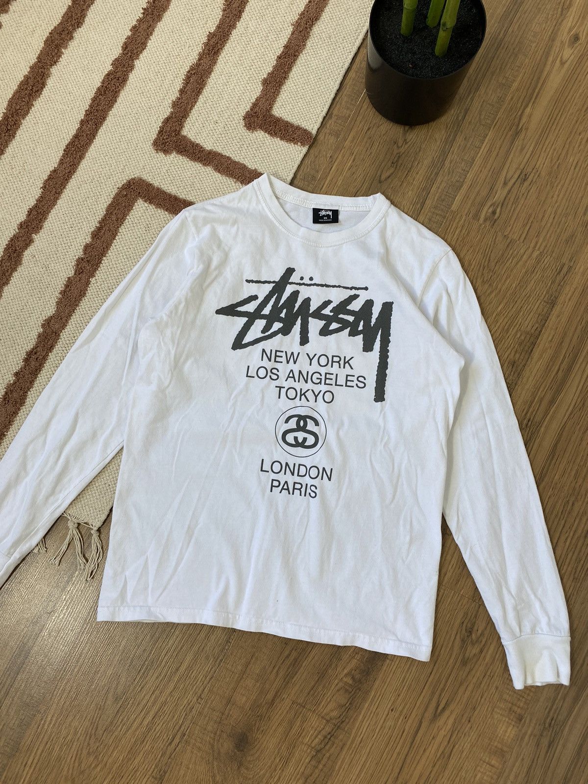 Stussy STUSSY ALL PRINTED WMNS LONGSLEEVE Size XS / US 0-2 / IT 36-38 - 3 Thumbnail