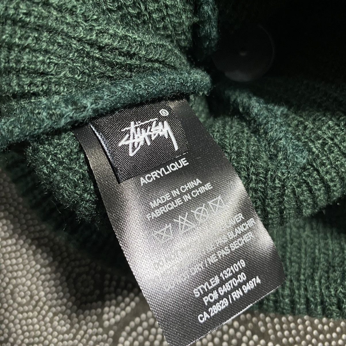 Stussy × Vintage Stussy Short Beanie Hat Size ONE SIZE - 3 Thumbnail