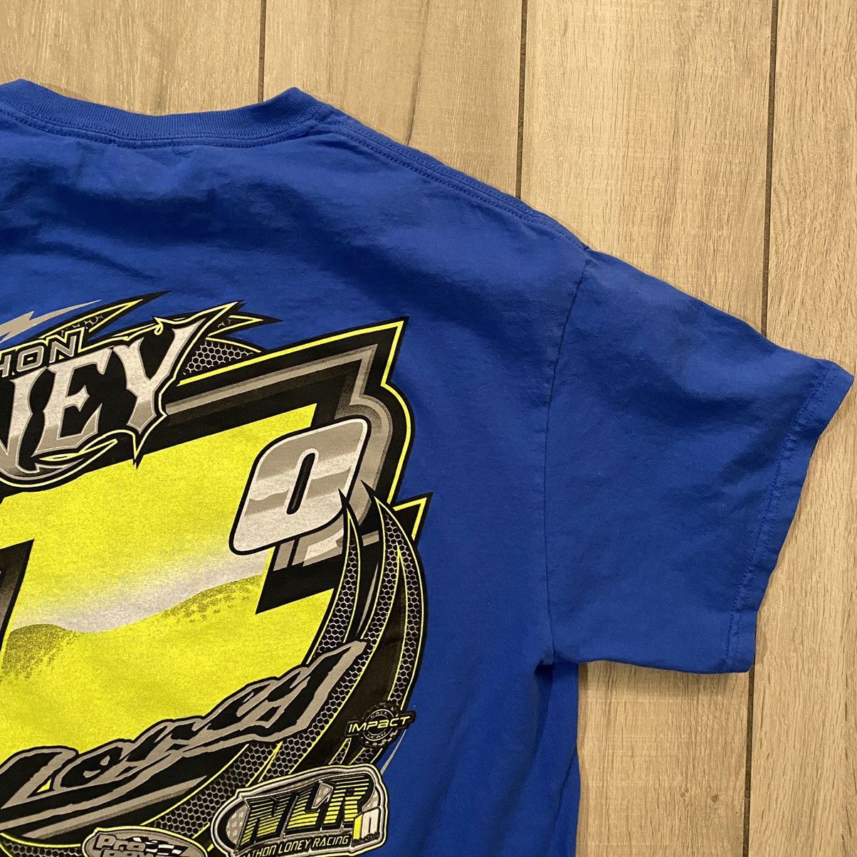 NASCAR × Nike Vintage Y2K Blue Nascar AOP Racing Graphic Tee L Size US L / EU 52-54 / 3 - 19 Thumbnail