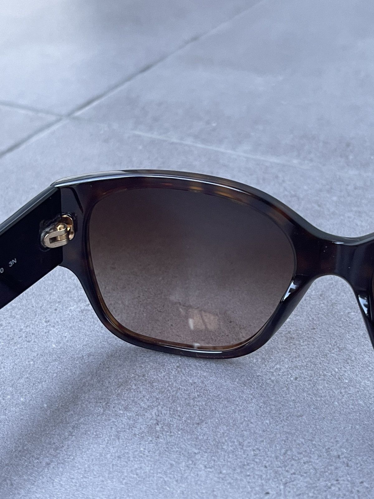 Emporio Armani Giorgio Armani AR8014-B 5026/13 Brown Crystal Sunglasses Size ONE SIZE - 9 Thumbnail
