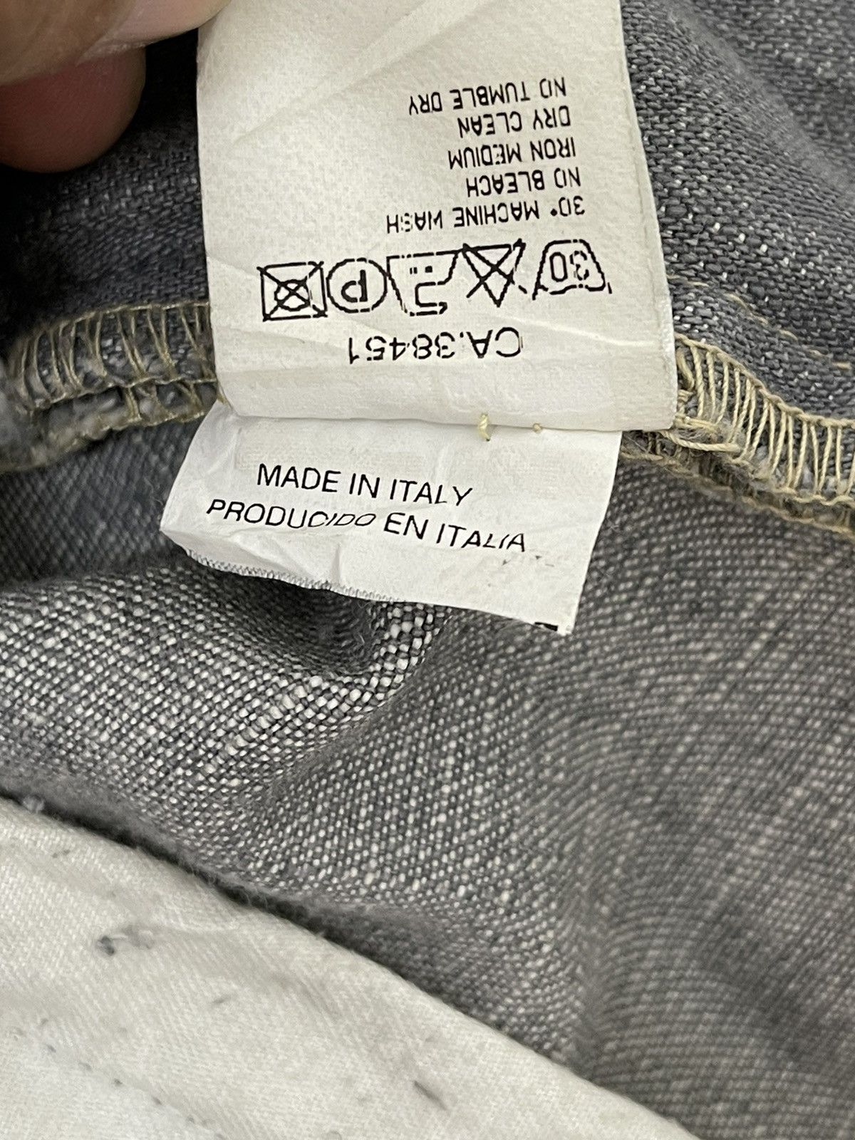 Japanese Brand Flare Jeans New Raer Italy Faded Distress Boot Cut 6🟦1 Size US 30 / EU 46 - 22 Thumbnail