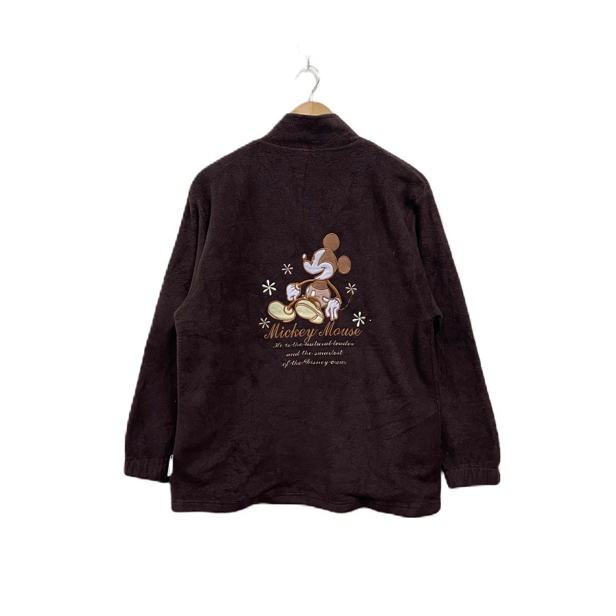 Disney Vintage mickey mouse fleece sweater Size US M / EU 48-50 / 2 - 1 Thumbnail