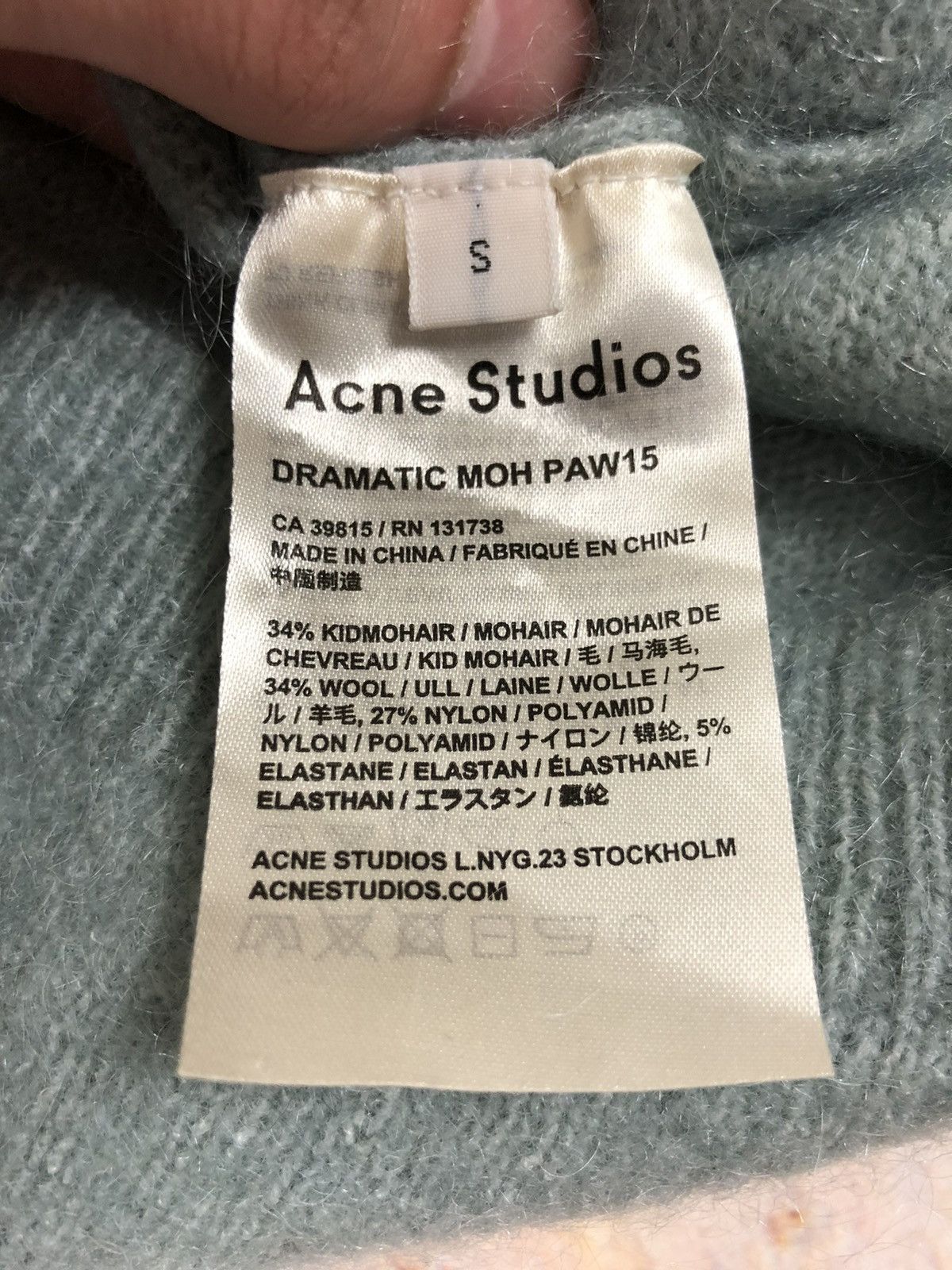 Acne Studios Acne studios mohair sweater Size S / US 4 / IT 40 - 5 Thumbnail
