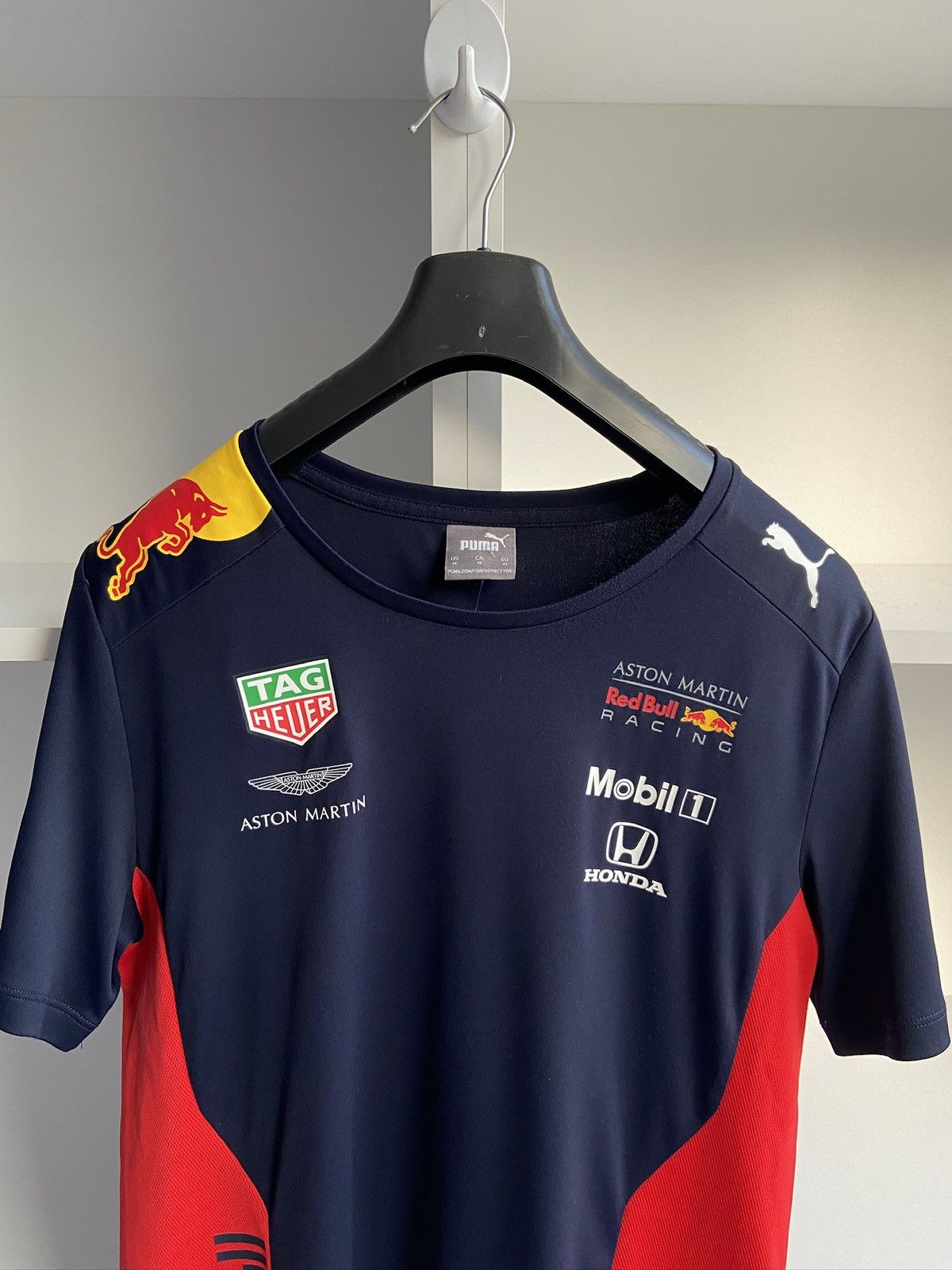Puma × Red Bull × Vintage Vintage Puma Red Bull Racing Vintage Short-Sleeve T-Shirt Size US M / EU 48-50 / 2 - 4 Thumbnail