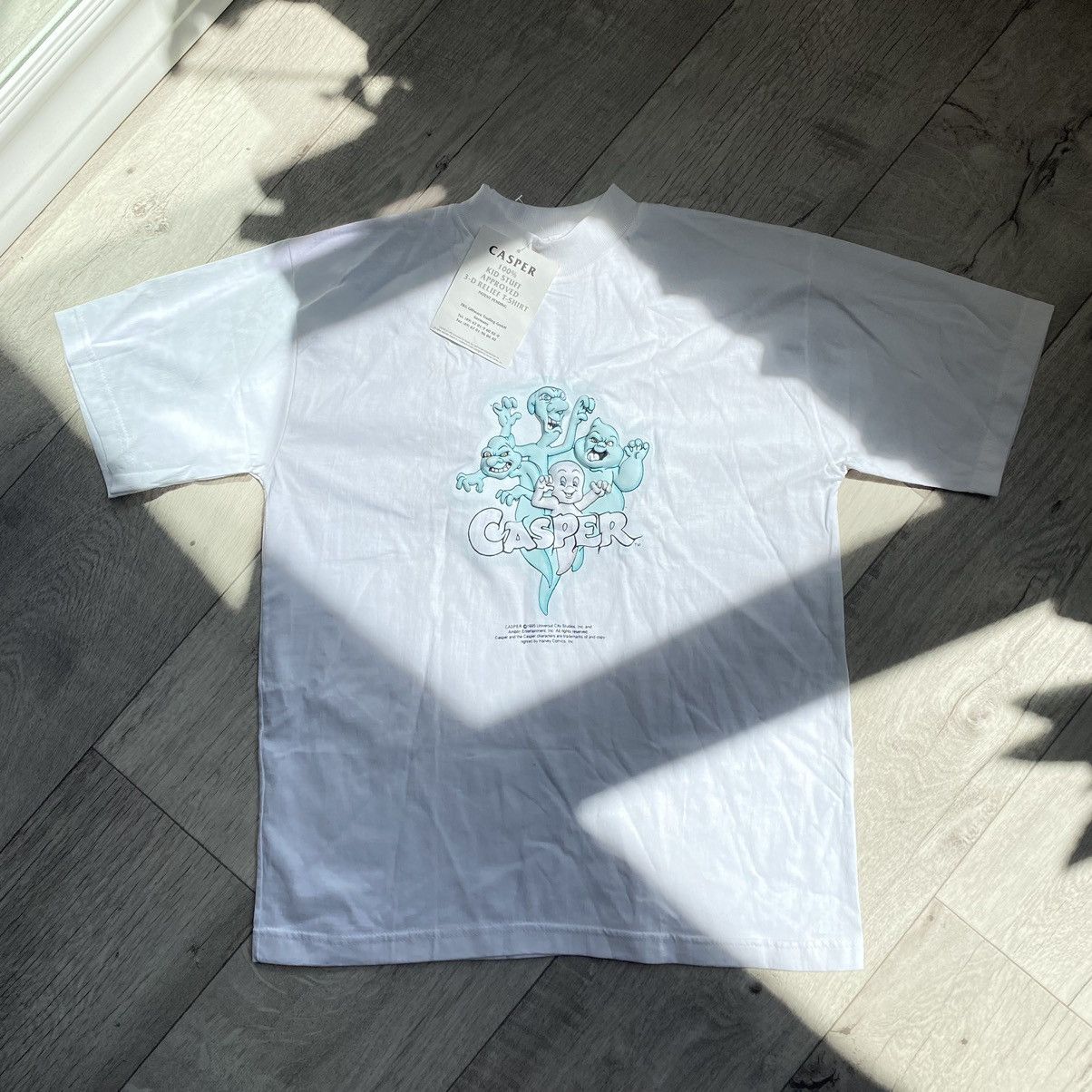 Universal Studios RARE CASPER MOVIE 1995 CONVEX LOGO TEE Size US M / EU 48-50 / 2 - 1 Thumbnail