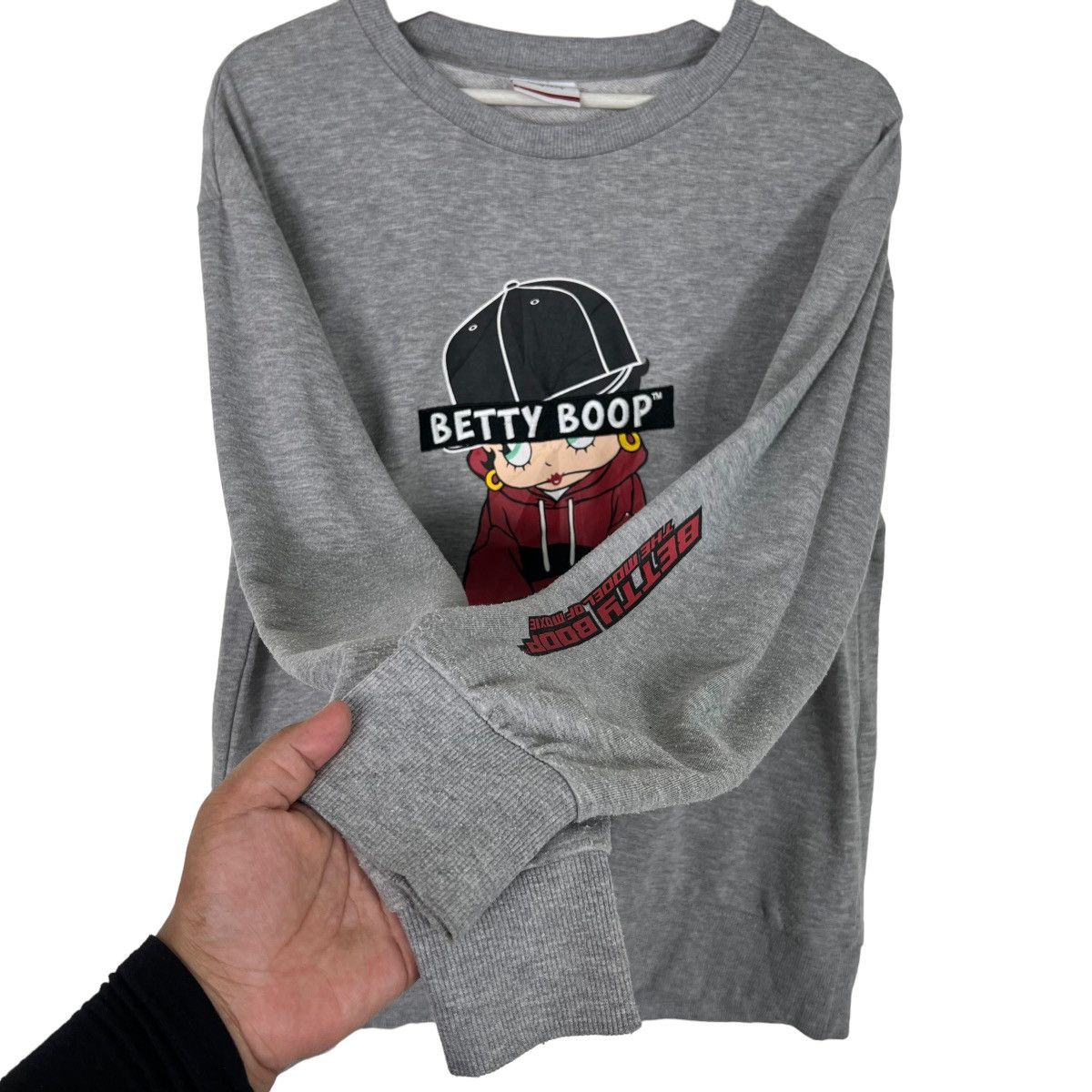 Japanese Brand 💥 BETTY BOOP SWEATSHIRT Size US M / EU 48-50 / 2 - 7 Thumbnail