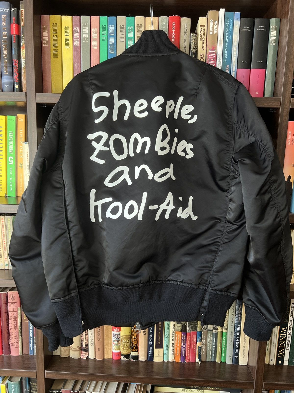 Sacai Sacai x Madsaki bomber Size US M / EU 48-50 / 2 - 2 Thumbnail