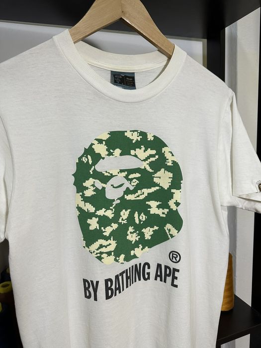 Bape Vintage A Bathing Ape Digi Camo Bape Head 00’ | Grailed