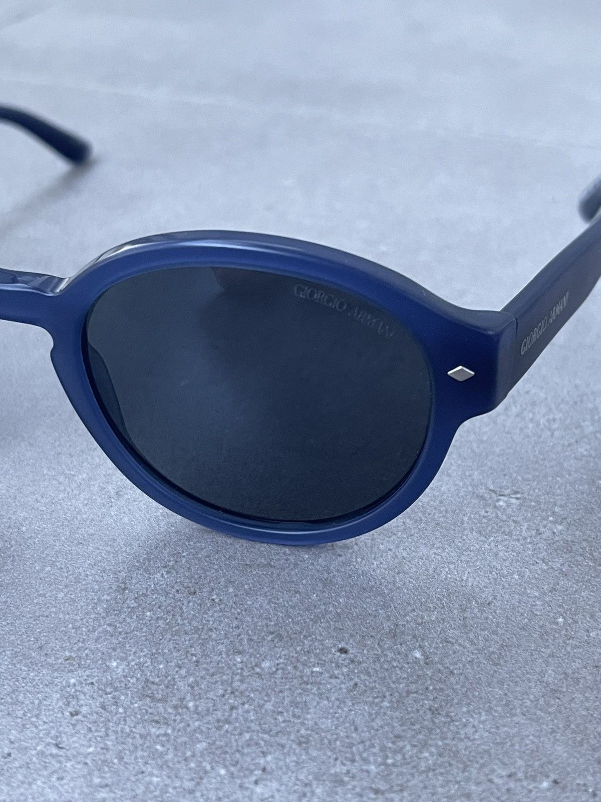 Emporio Armani Giorgio Armani AR8005 5008/R5 Blue Sunglasses Size ONE SIZE - 1 Thumbnail