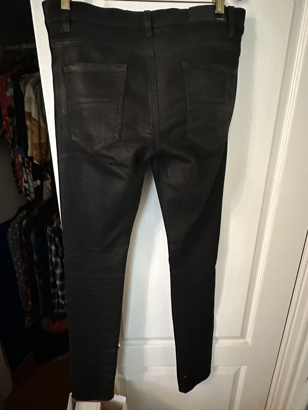 Amiri Amiri Wax Thrasher Jeans 31 Size US 31 - 2 Thumbnail