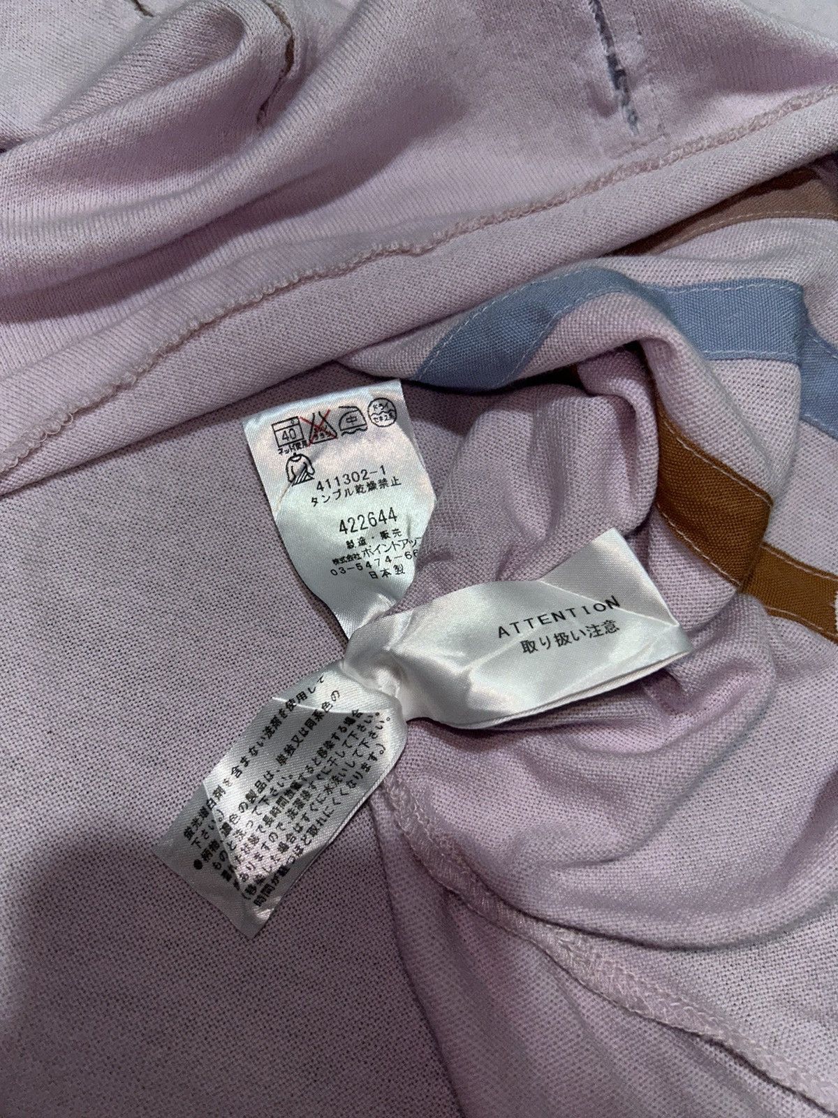 Hai Sporting Gear × Issey Miyake × Vintage Issey Miyake HAI Sporting Gear Crop Tops Slice Design Size M / US 6-8 / IT 42-44 - 7 Thumbnail