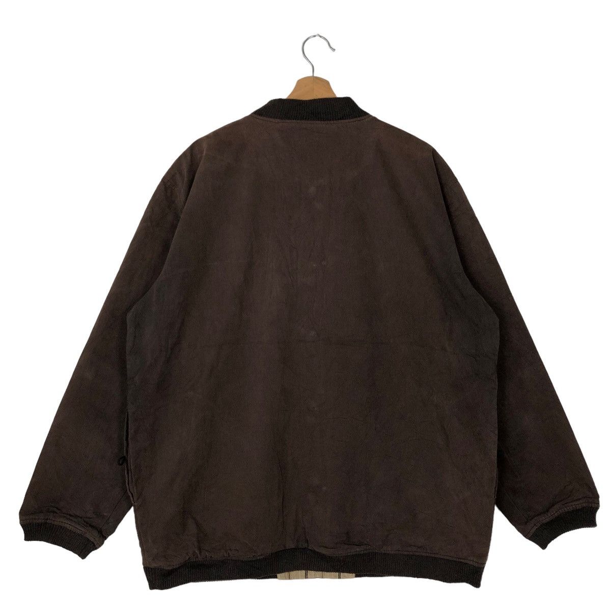 Japanese Brand VINTAGE REVERSIBLE HIKORY CHORE JACKET ISSEY MIYAKE JAPAN Size US L / EU 52-54 / 3 - 7 Thumbnail