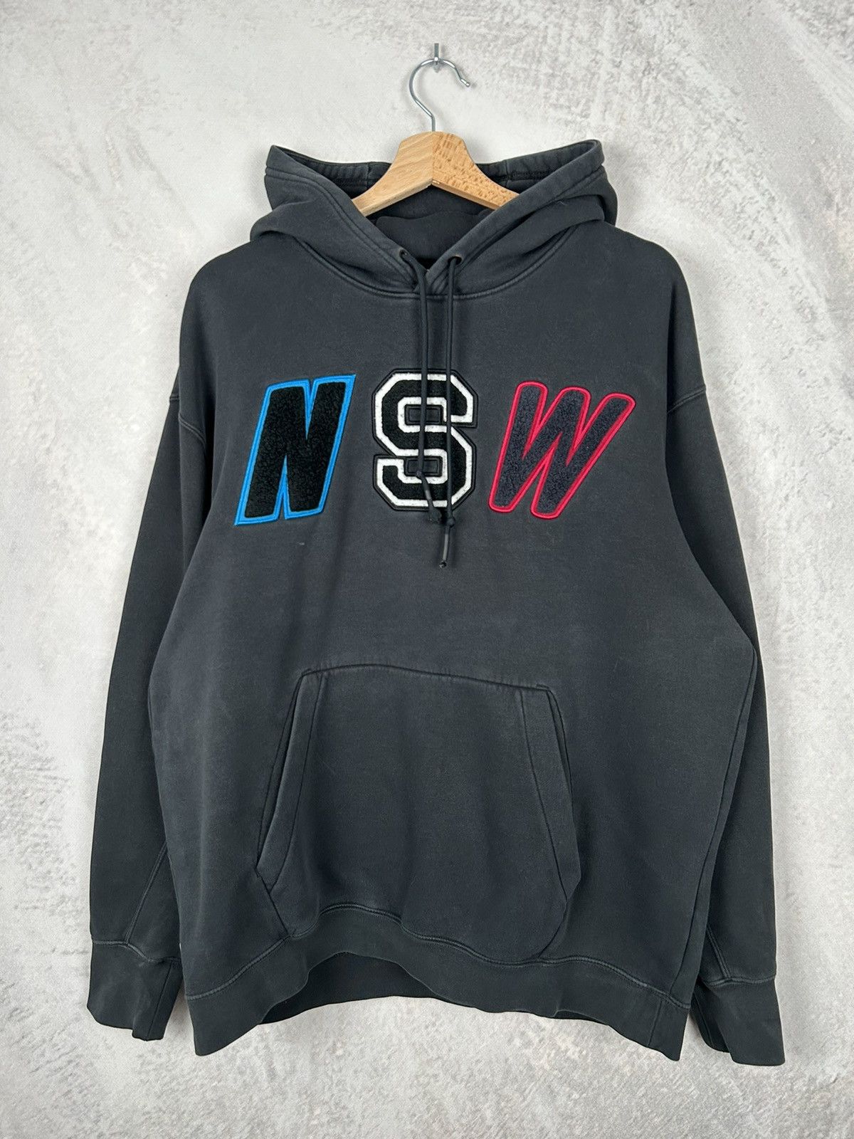 Nike Nike NSW Spellout Logo Hoodie Swetashirt Retro Racing Size US S / EU 44-46 / 1 - 1 Thumbnail