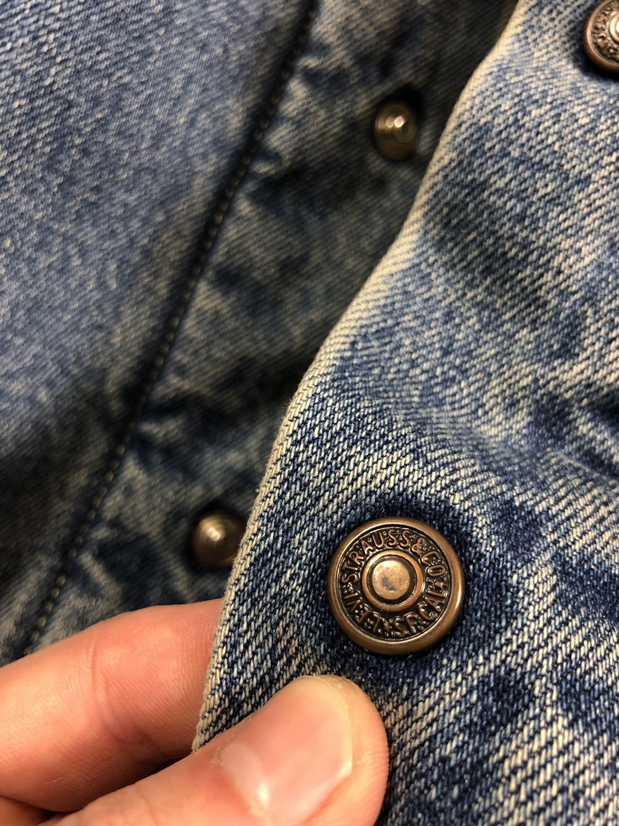 Levi's × Vintage Levi’s vintage sherpa denim jacket Size US L / EU 52-54 / 3 - 7 Thumbnail