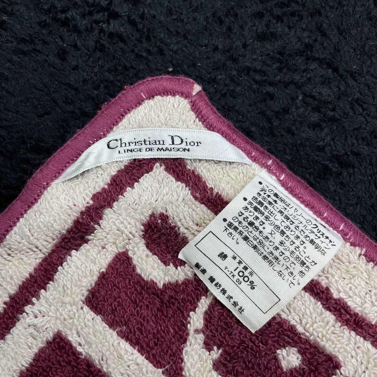 Christian Dior Monsieur × Dior 2 Christian Dior Linge De Maison Monogram Oblique HandTowel Size ONE SIZE - 10 Thumbnail