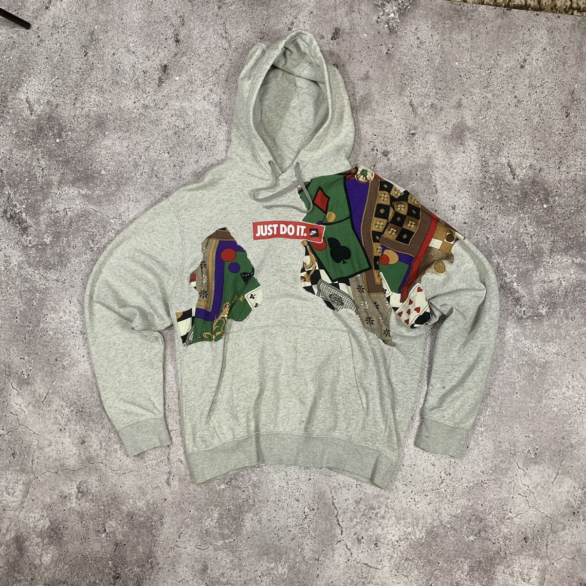 Nike Custom Reworked Nike X Mona Lisa, La Gioconda hoodie | Grailed