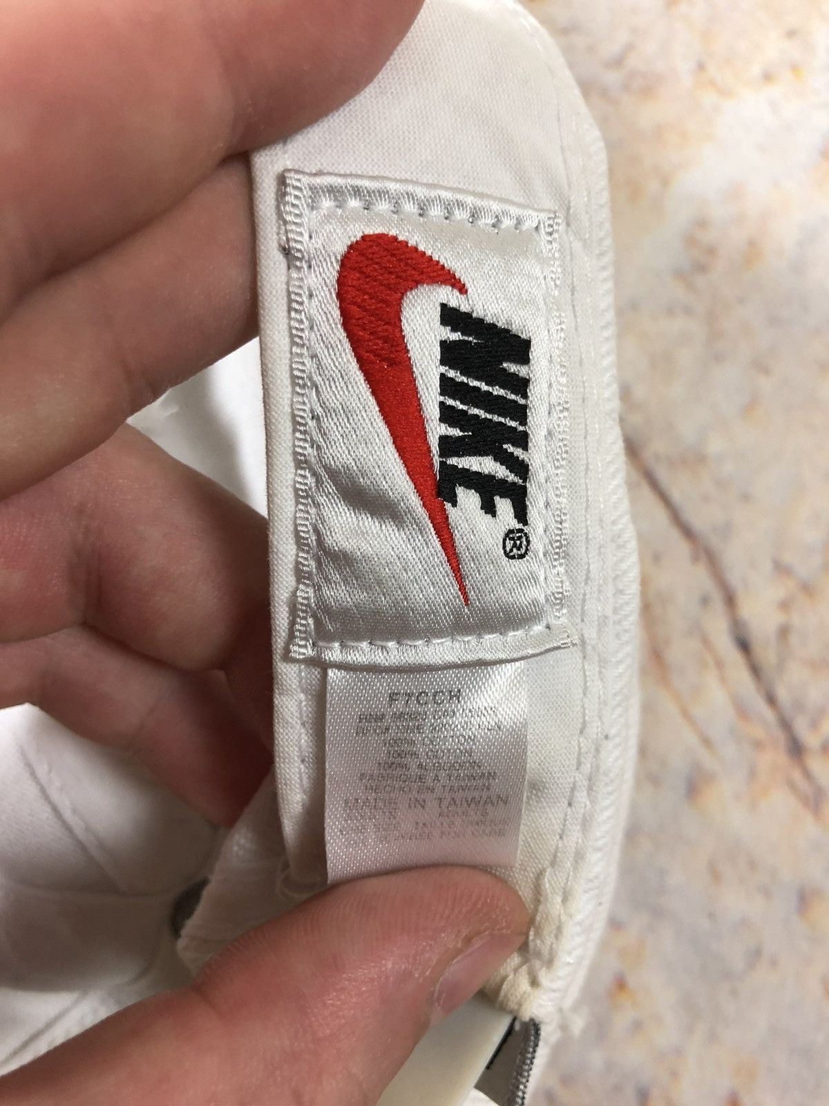 Nike × Vintage Nike vintage cap big logo Size ONE SIZE - 6 Thumbnail