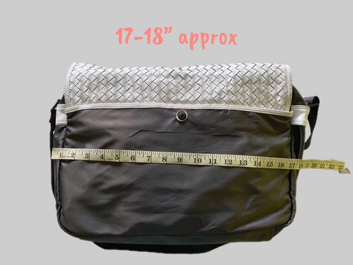 Yohji Yamamoto 2009 2tones Y’saccs Intrecciato Weave Leather Slings Size ONE SIZE - 21 Thumbnail