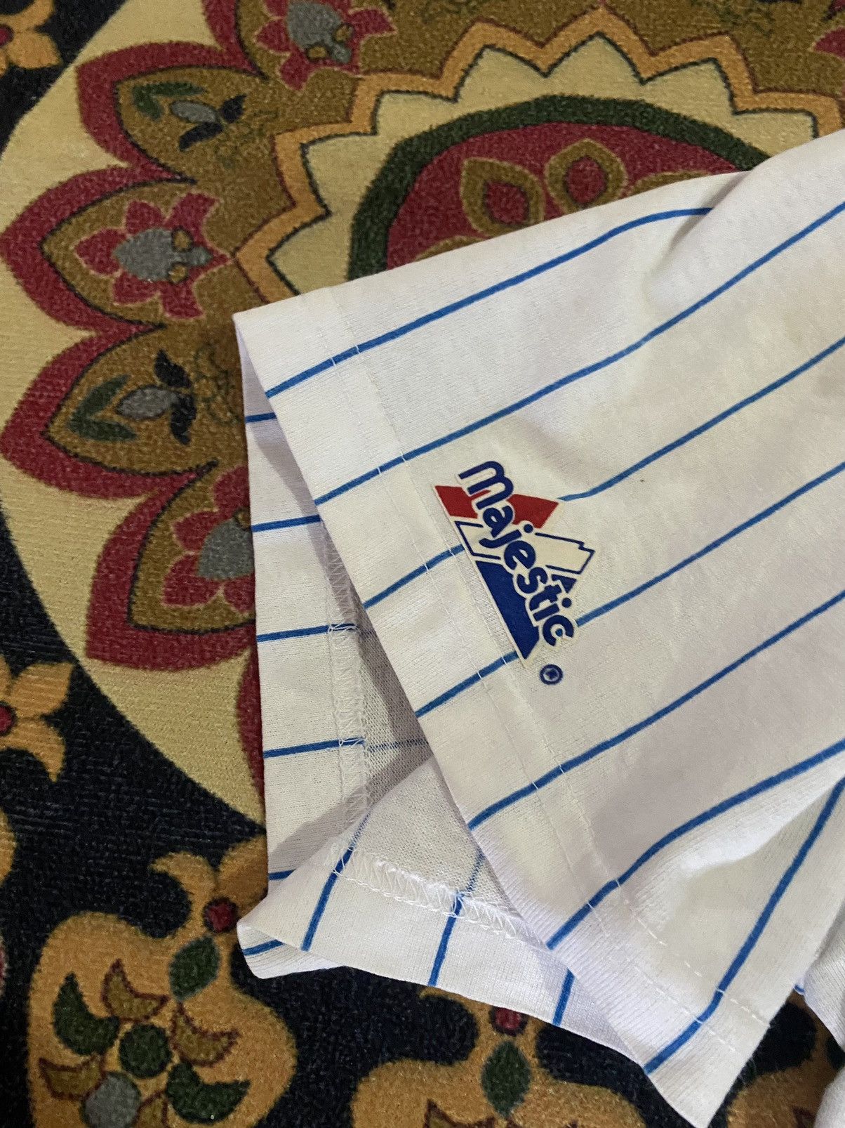 MLB Vintage Majestic Dodgers NOMO 16 Rare Tshirt Size US L / EU 52-54 / 3 - 4 Thumbnail