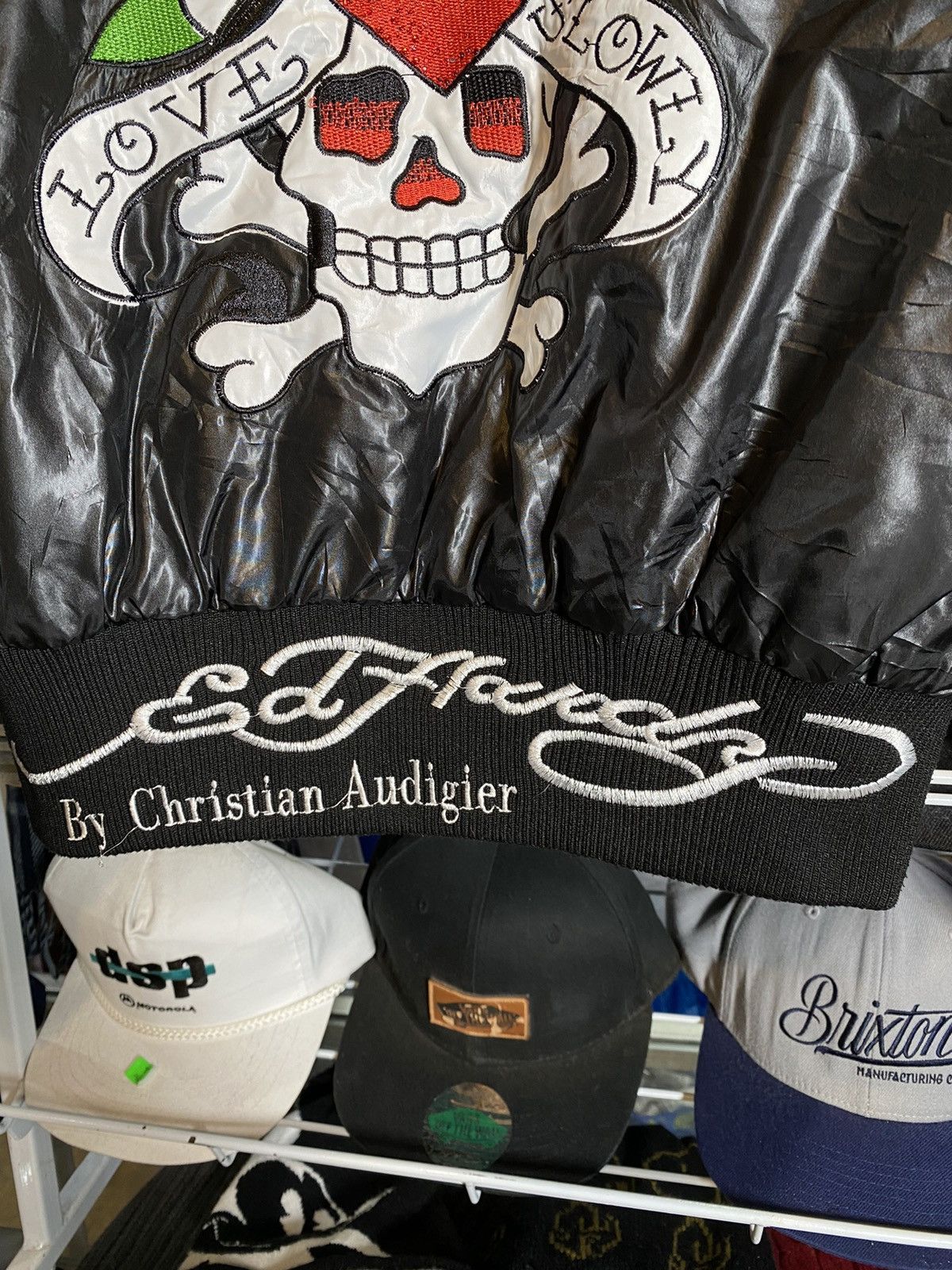 Ed Hardy 🔥Ed Hardy Christian Audigier Embroidery Puffer Jacket RARE Size US S / EU 44-46 / 1 - 6 Thumbnail