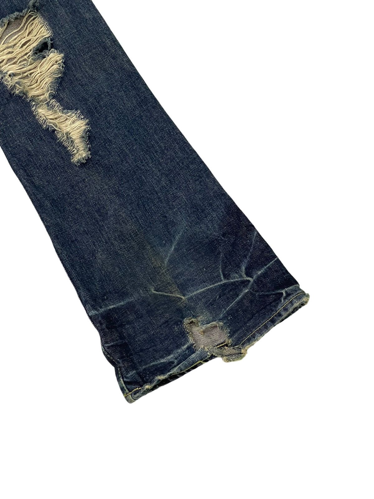 Flare Jeans Slim Platinum Japan Distress Low Rise 6🟦1