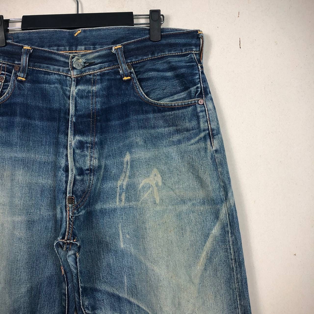 Evisu Distressed Evisu Selvedge Trash Jeans Destroyed Denim Size US 35 - 5 Thumbnail