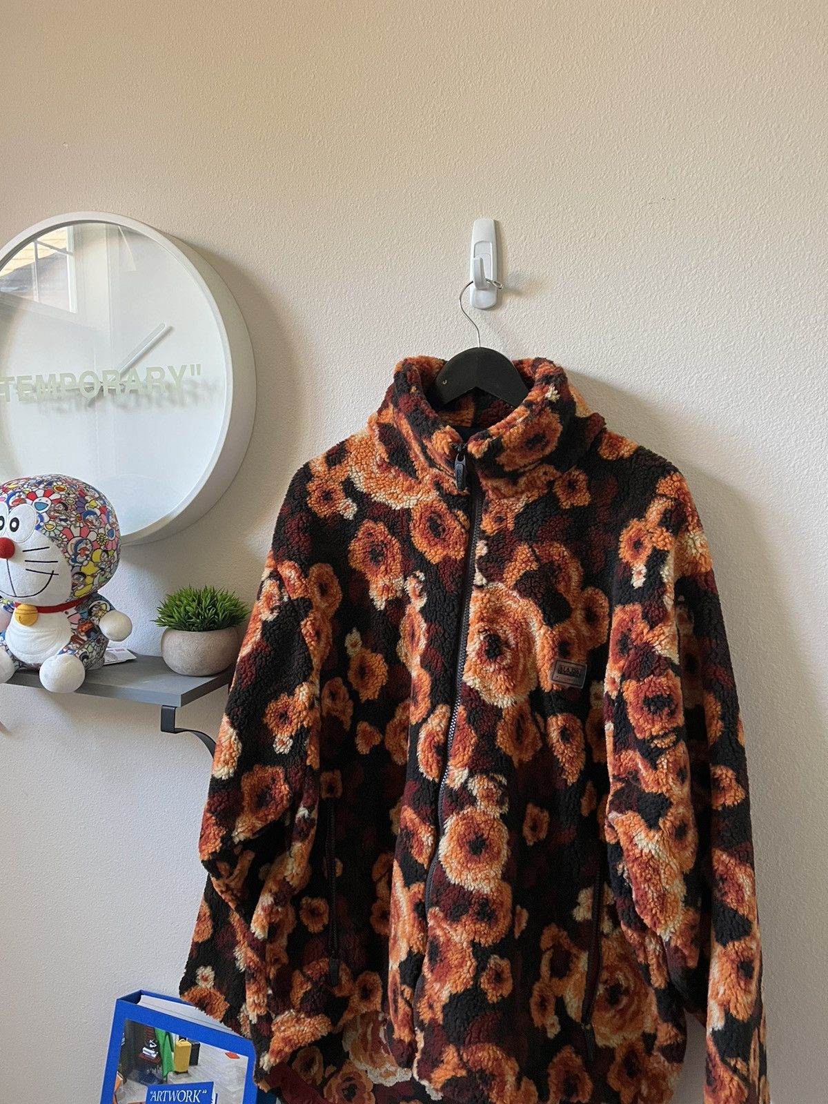 Martine Rose × Napapijri T-Emin Jacquard Floral Fleece Jacket Size US XL / EU 56 / 4 - 3 Thumbnail