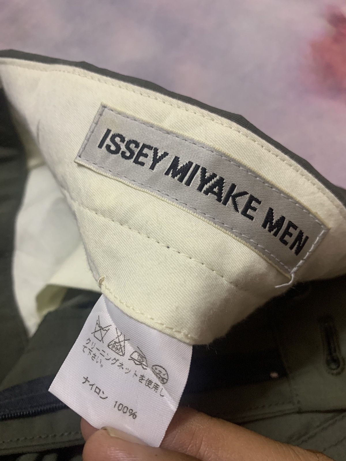 Homme Plisse Issey Miyake Issey Miyake Men Nylon Canvas Cargo Pocket Vintage Pants Size US 30 / EU 46 - 7 Thumbnail