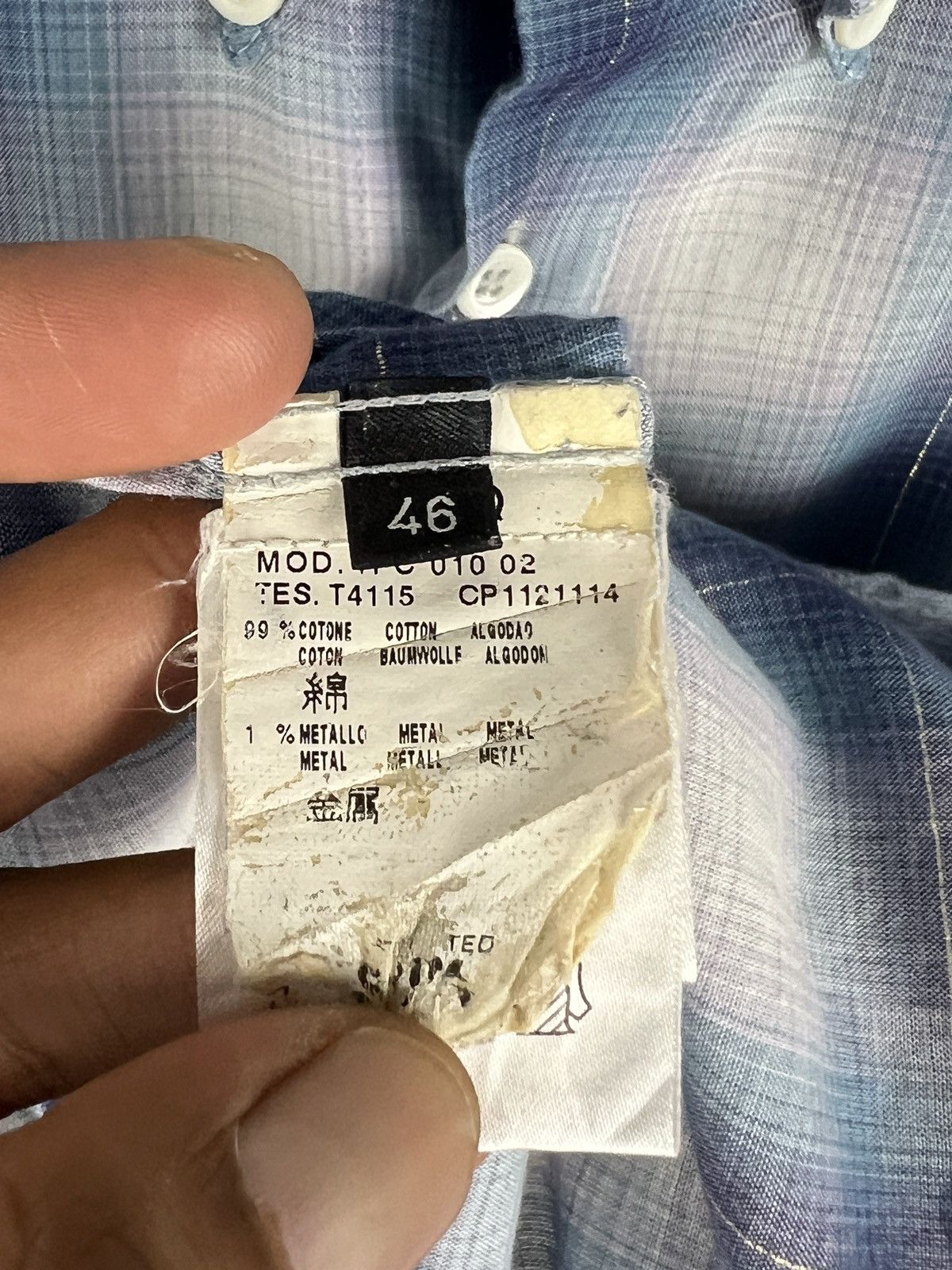 Alexander McQueen Alexander McQueen Button Down Collar Short Sleeve Shirt Size US S / EU 44-46 / 1 - 14 Thumbnail