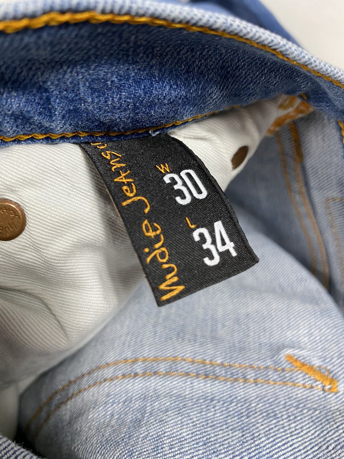 Nudie Jeans Nudie jeans Pipe Led crispy pepper denim size 30 Size US 30 / EU 46 - 4 Thumbnail