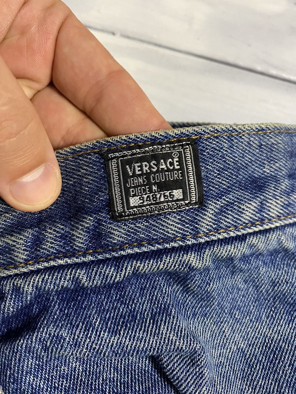 Versace Jeans Couture Rare Vintage Luxury Jeans Versace Jeans Couture. Size US 30 / EU 46 - 8 Thumbnail