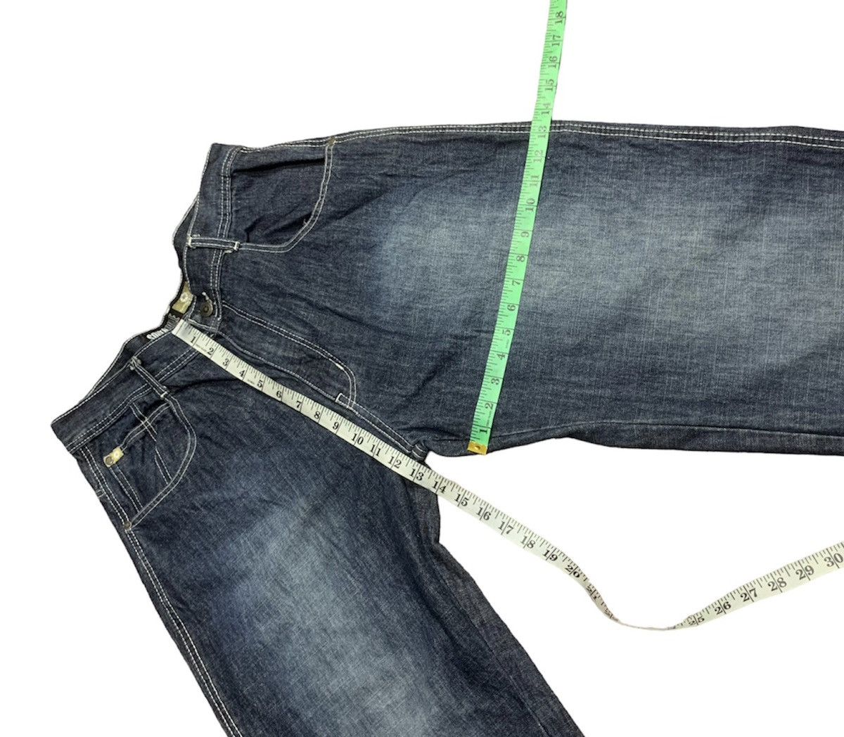 JNCO × Southpole Vintage Souhtpole Baggy Denim Size US 35 - 13 Thumbnail