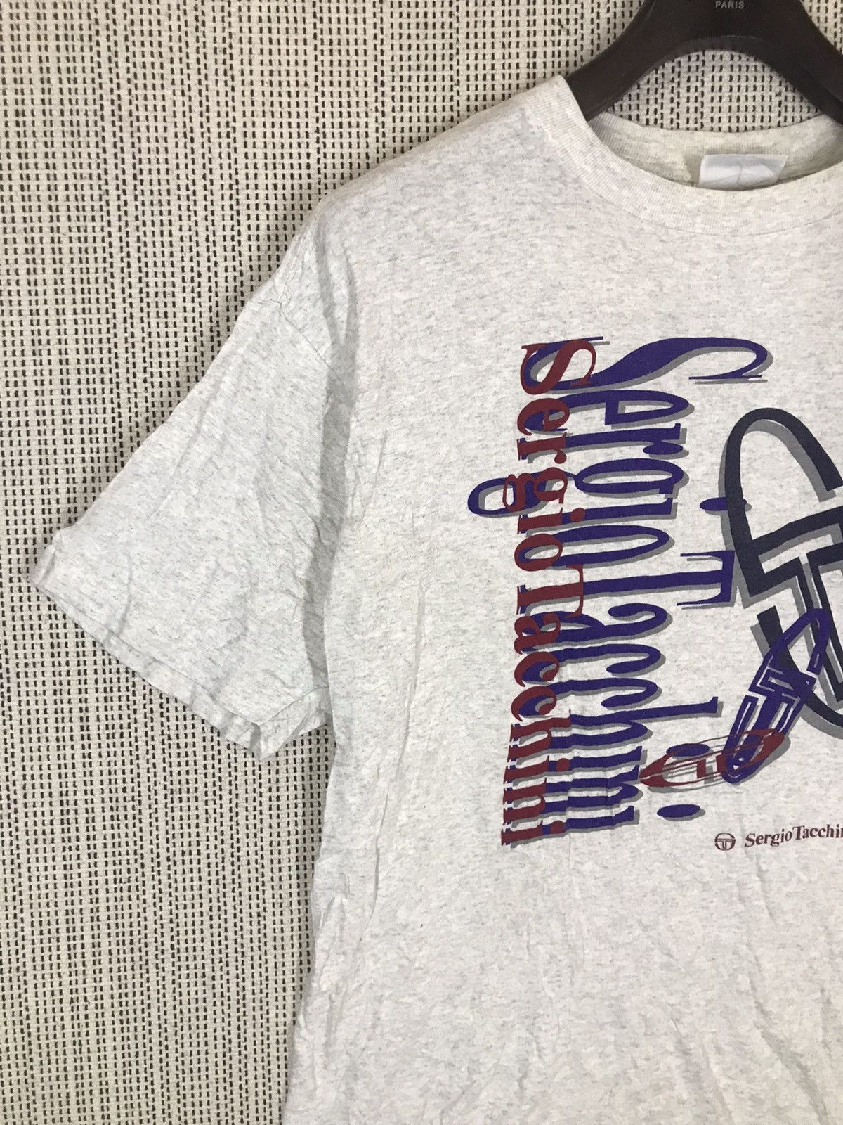 Sergio Tacchini ‼️VINTAGE SERGIO TACCHINI TSHIRT SPELLOUT ‼️ Size US L / EU 52-54 / 3 - 3 Thumbnail
