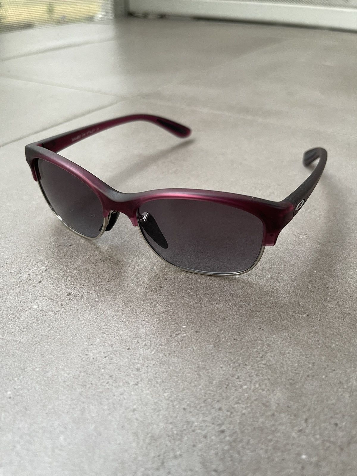 Oakley Oakley OO9204-10 "RSVP" Cherry Silver Sunglasses Size ONE SIZE - 2 Thumbnail