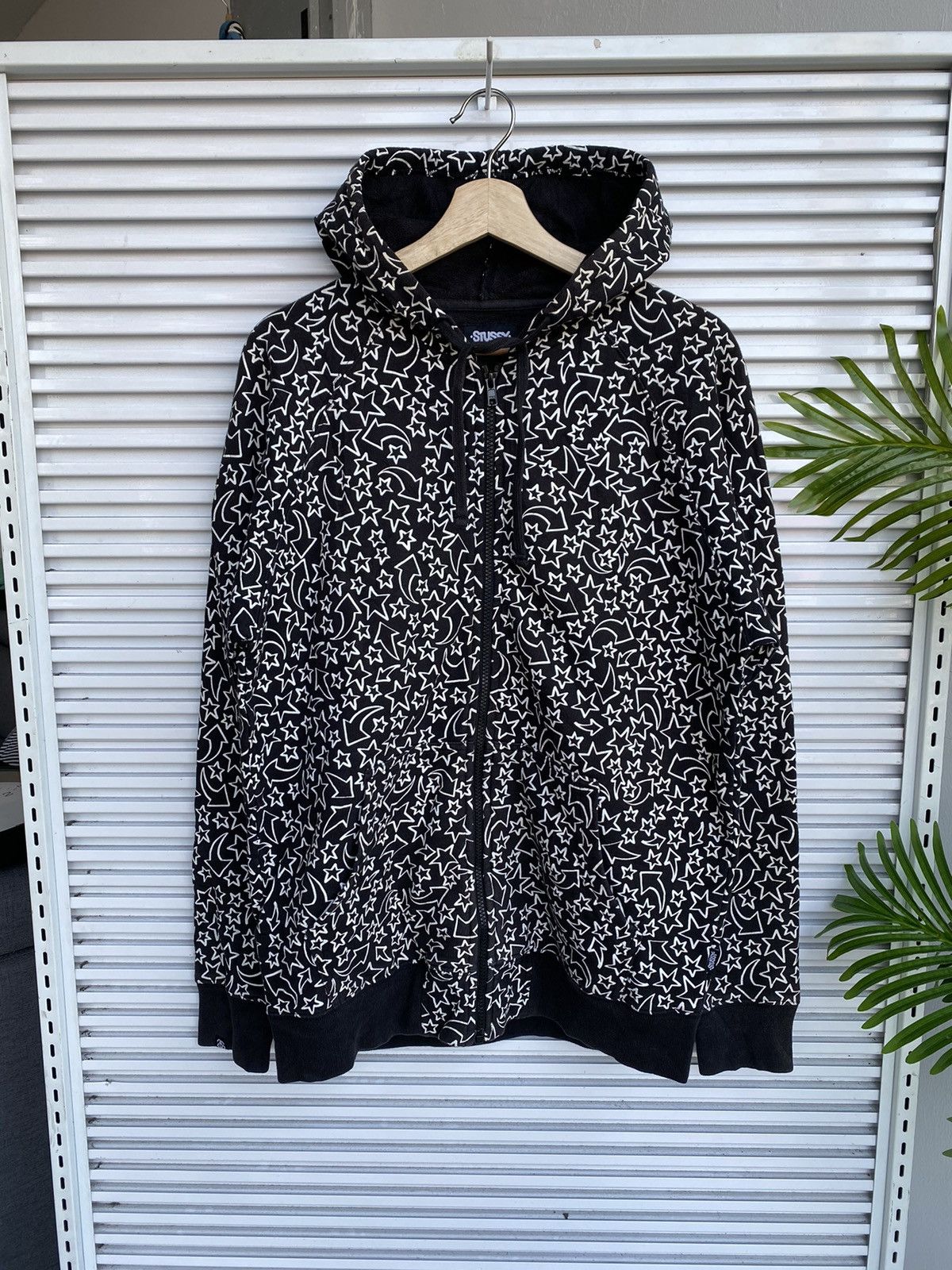 Stussy × Vintage Vintage Stussy Full Star Arrow Hoodies /Travis Scott Nirvana Size US L / EU 52-54 / 3 - 2 Thumbnail