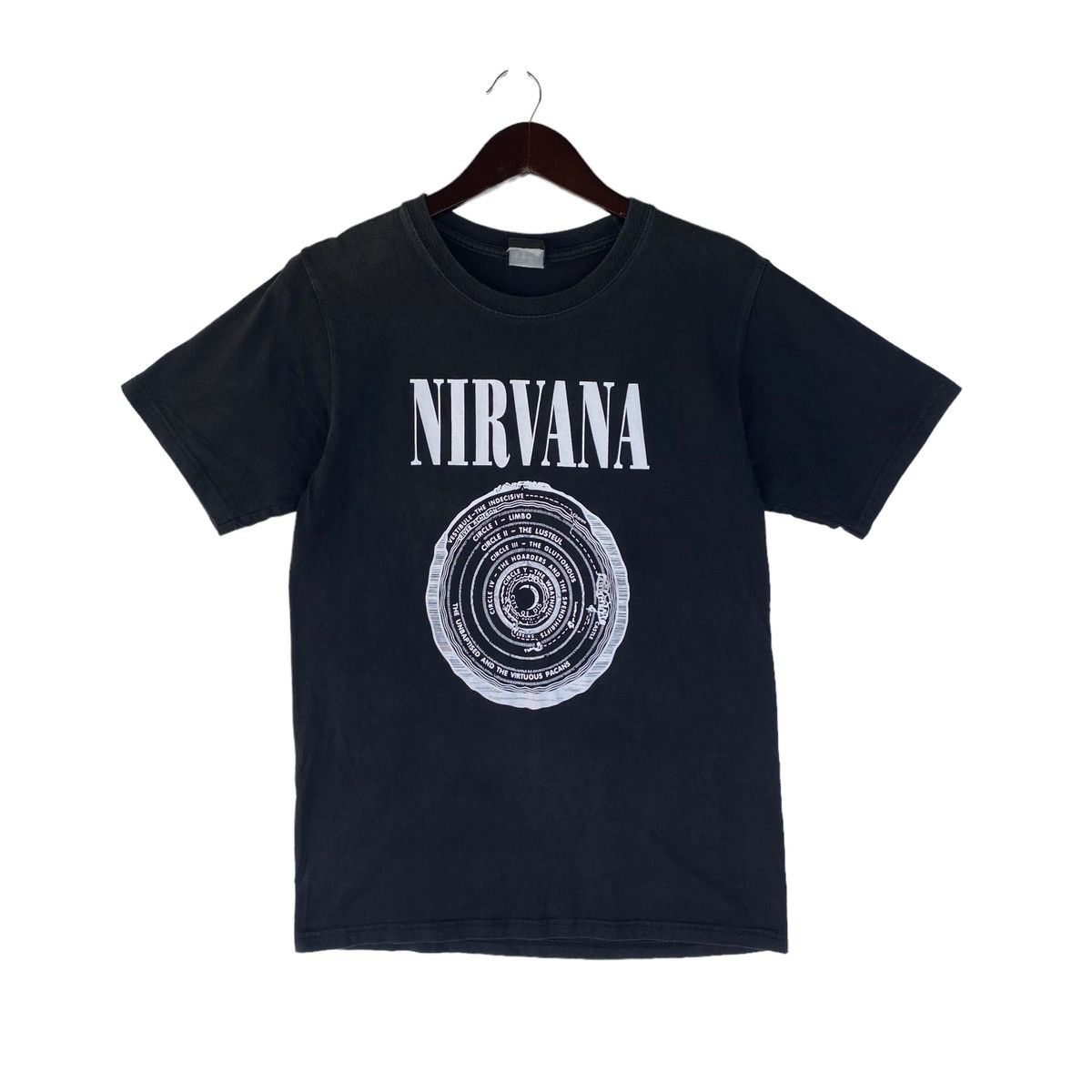 Band Tees VINTAGE NIRVANA Spiral grunge band tee shirt Size US S / EU 44-46 / 1 - 1 Thumbnail