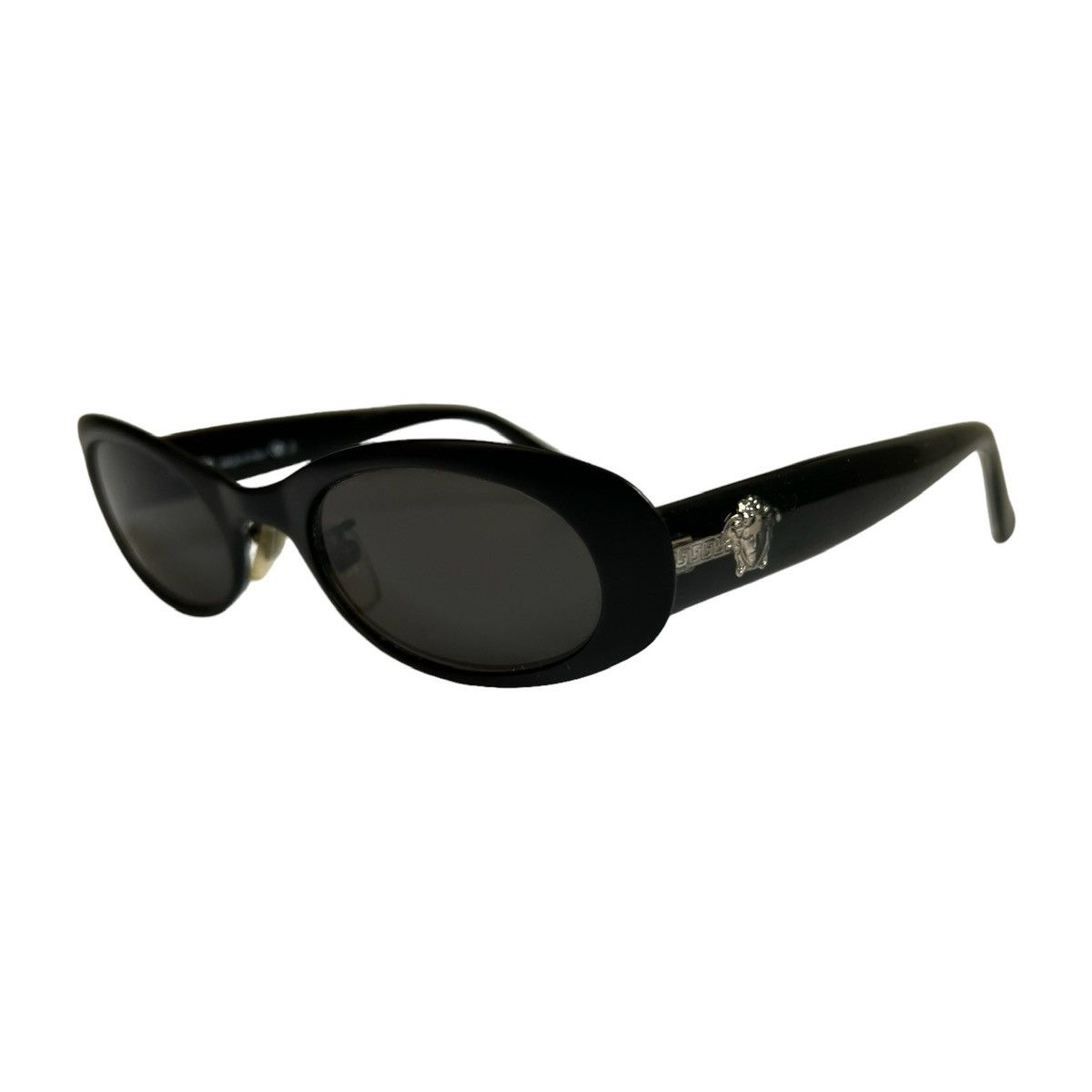 Versace Versace Made in Italy Medusa Street Sunglasses Black Logo Size ONE SIZE - 1 Thumbnail
