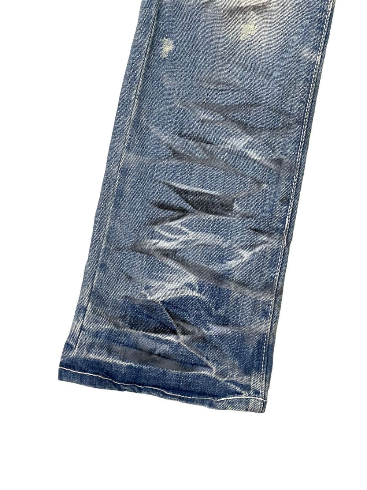 Japanese Brand Distress Jeans Urban Craft Honeycomb Painted Straight 5🟦8 Size US 32 / EU 48 - 5 Thumbnail
