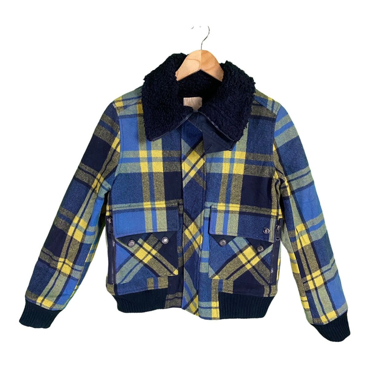 Diesel Diesel Vintage Jackets Multicolour Plaid Pockets Size US M / EU 48-50 / 2 - 1 Thumbnail