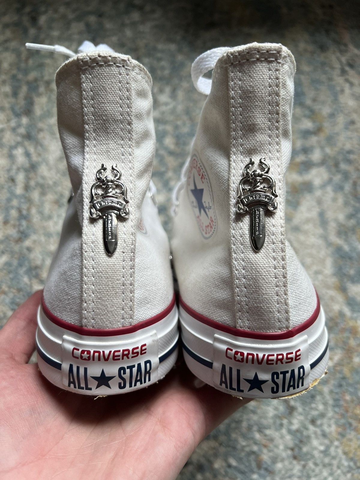 Chrome Hearts Chrome Hearts Converse Chuck Taylor White Size 4.5M 6.5W ...