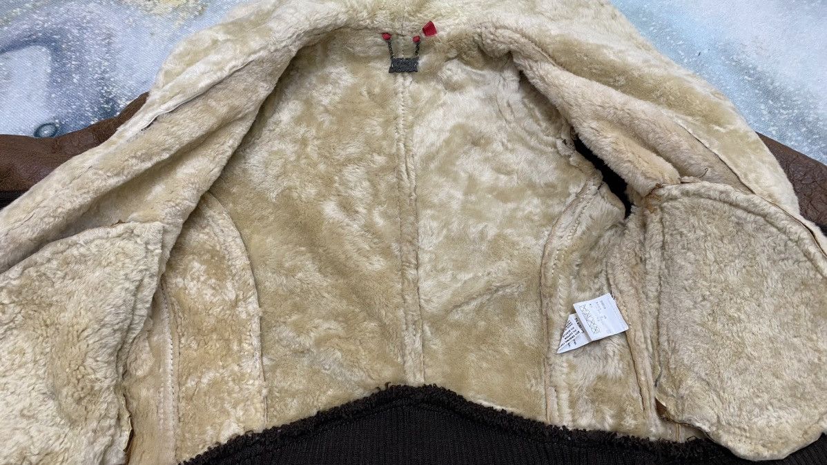 Vintage Doma Sheepskin Shearling Cropped Jacket Size S / US 4 / IT 40 - 18 Thumbnail