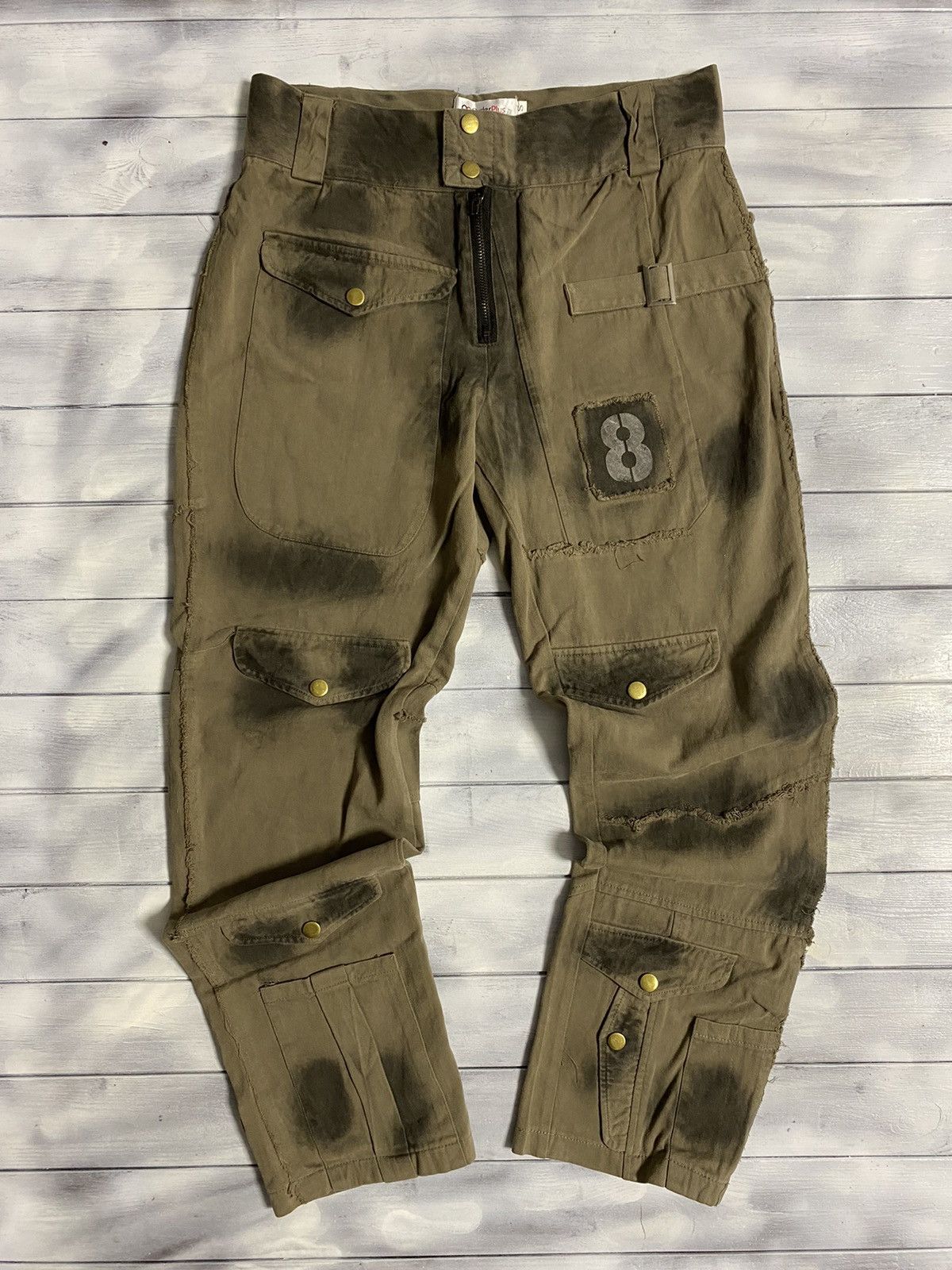 Japanese Brand Rare Pants Japanese Multipocket Style. Avant-Garde. Size US 30 / EU 46 - 1 Thumbnail