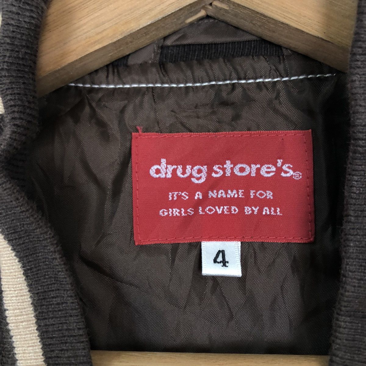 Hysteric Glamour VINTAGE SUKAJAN JACKET BIG LOGO DRUG STORE JAPAN Size US M / EU 48-50 / 2 - 12 Thumbnail