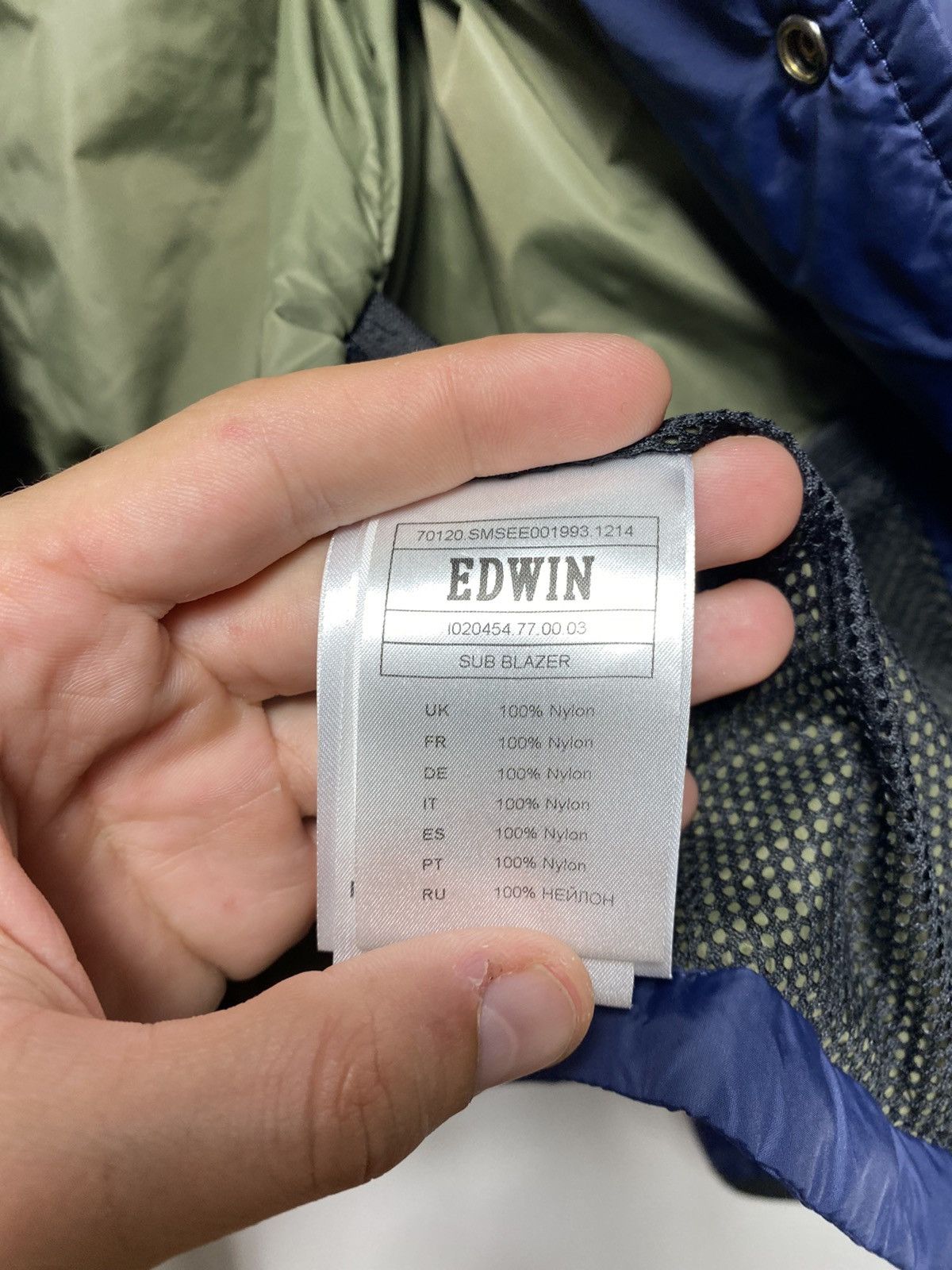 Edwin Edwin x Snugpak down sub blazer jacket size M Size US M / EU 48-50 / 2 - 10 Thumbnail